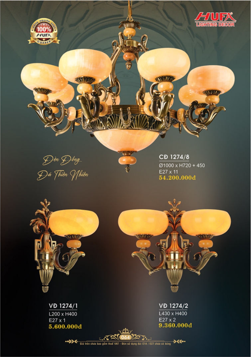 Bảng giá đèn trang trí HUFA